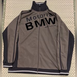 BMW Motorrad Motorcycle Track Jacket Olive Green Men's Size XXL